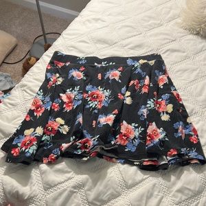 floral skirt